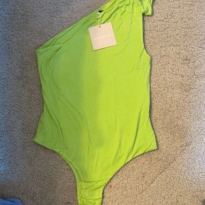 Kittenish One shoulder body suit